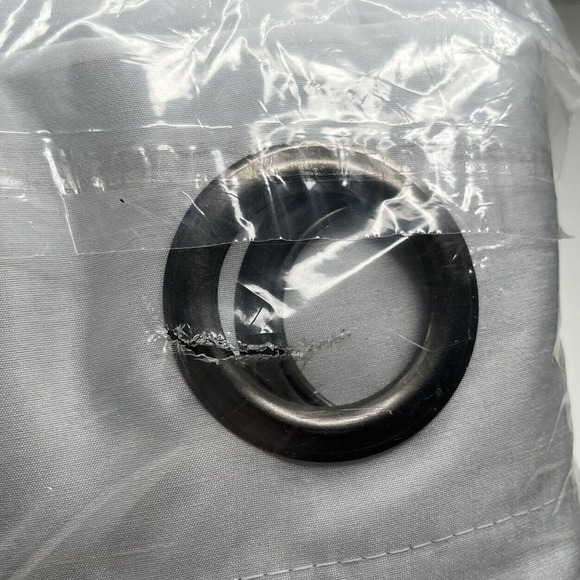 NWT Set of 2 Panel Max 100 Blackout Curtains 50”X95” Gray Mystique Grommet $80 - Picture 4 of 5
